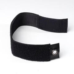 Fighter Velcro Strap for Boxing Glove Laces - black