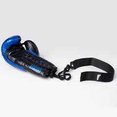 Fighter Velcro Strap for Boxing Glove Laces - black